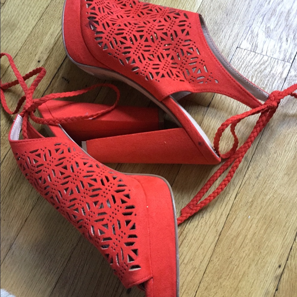 Open Toe Backless Platform Sandals - image 7